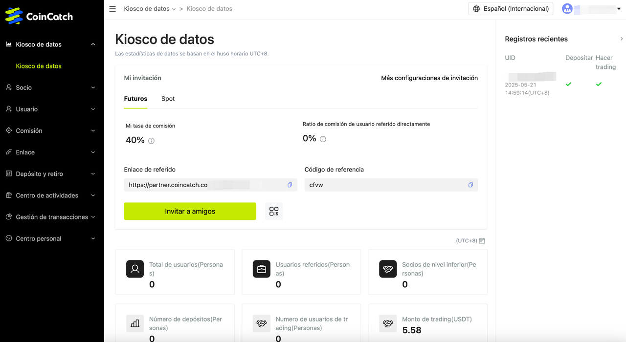 Programa de afiliados Lite: Sin requisitos. 40% comisión desde día 1 image 2