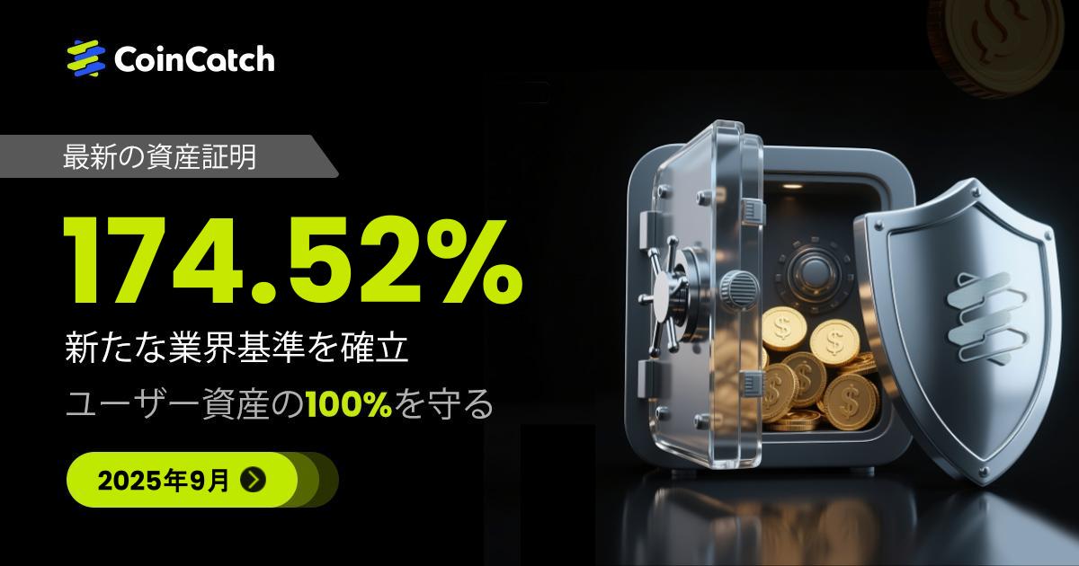 CoinCatch、2025年9月時点の資産証明(PoR)更新を完了 image 0