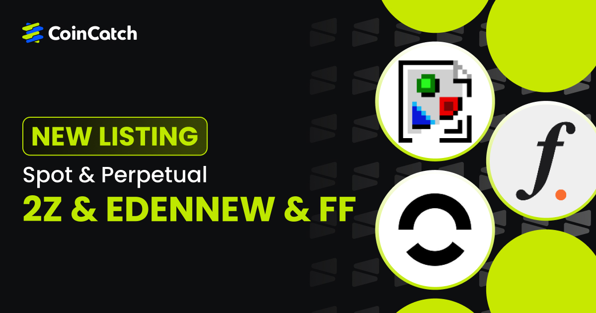 New Listing: 2Z, EDENNEW and FF Spot & Perpetual Contract Now Live on CoinCatch! image 0