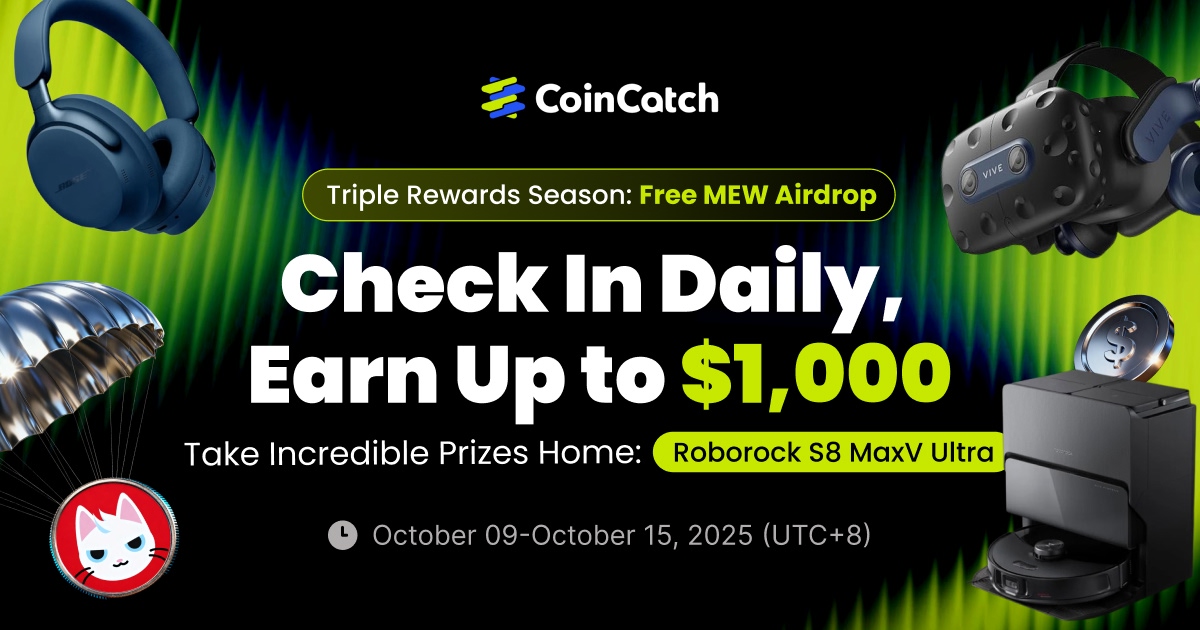 CoinCatch Weekly Market Review & Outlook (October 03–09) image 1