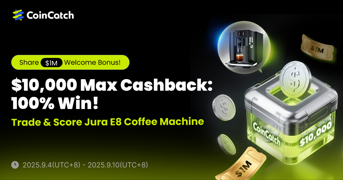 Deposit Fest: Top up for $10,000 Max Cashback! Split $1M Welcome Bonus + Win Jura E8 Coffee Machine! image 0