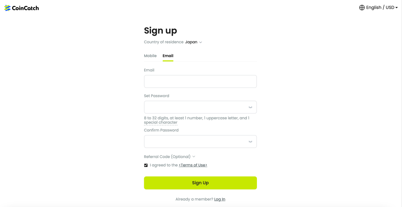 CoinCatch Tutorial | How to Download and Sign Up on CoinCatch image 5
