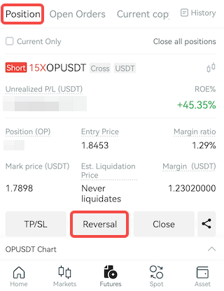 CoinCatch 원클릭 역방향 거래 image 2