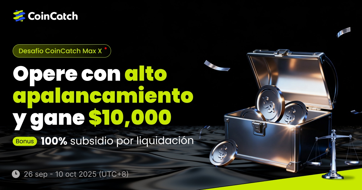 Desafío CoinCatch Max X: Opere con alto apalancamiento y comparta $10,000 en premios image 0