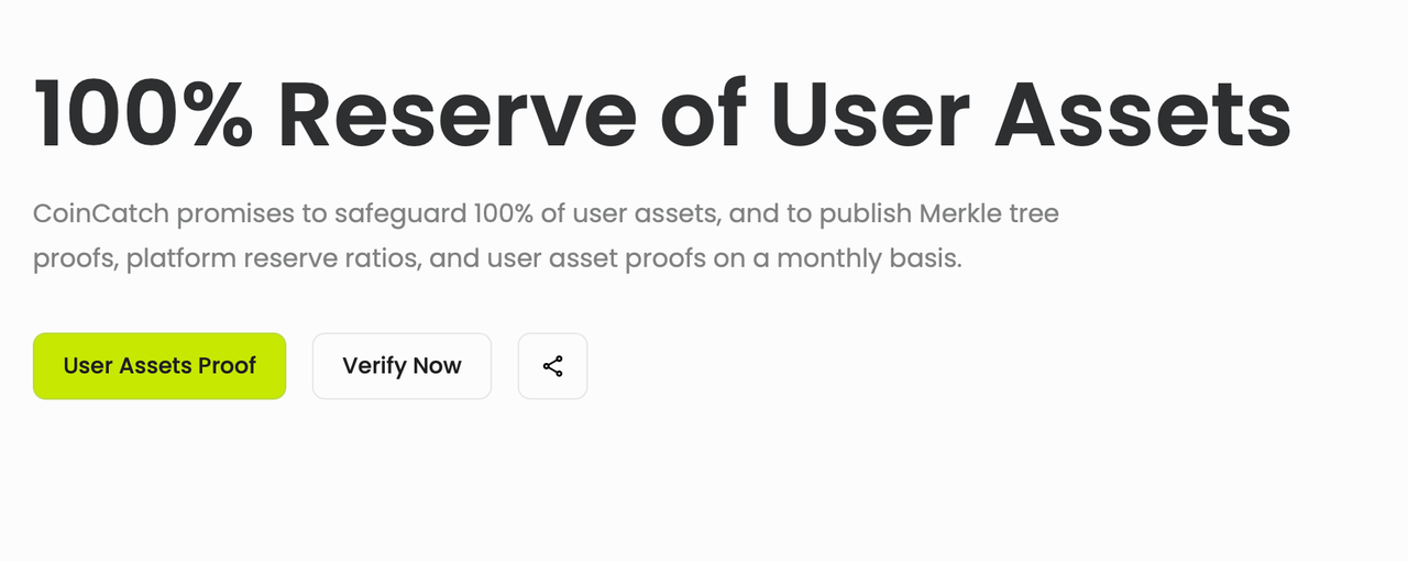 CoinCatch Proof of Reserve Report Update (September 2025) image 1