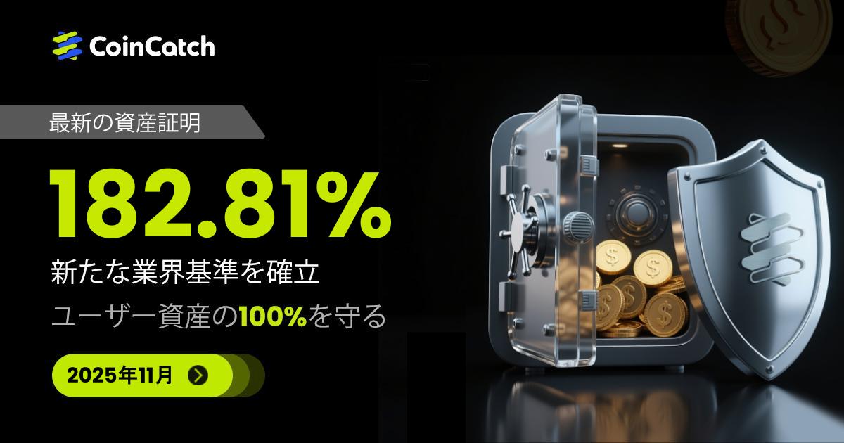 CoinCatch、2025年11月時点の資産証明(PoR)更新を完了 image 0