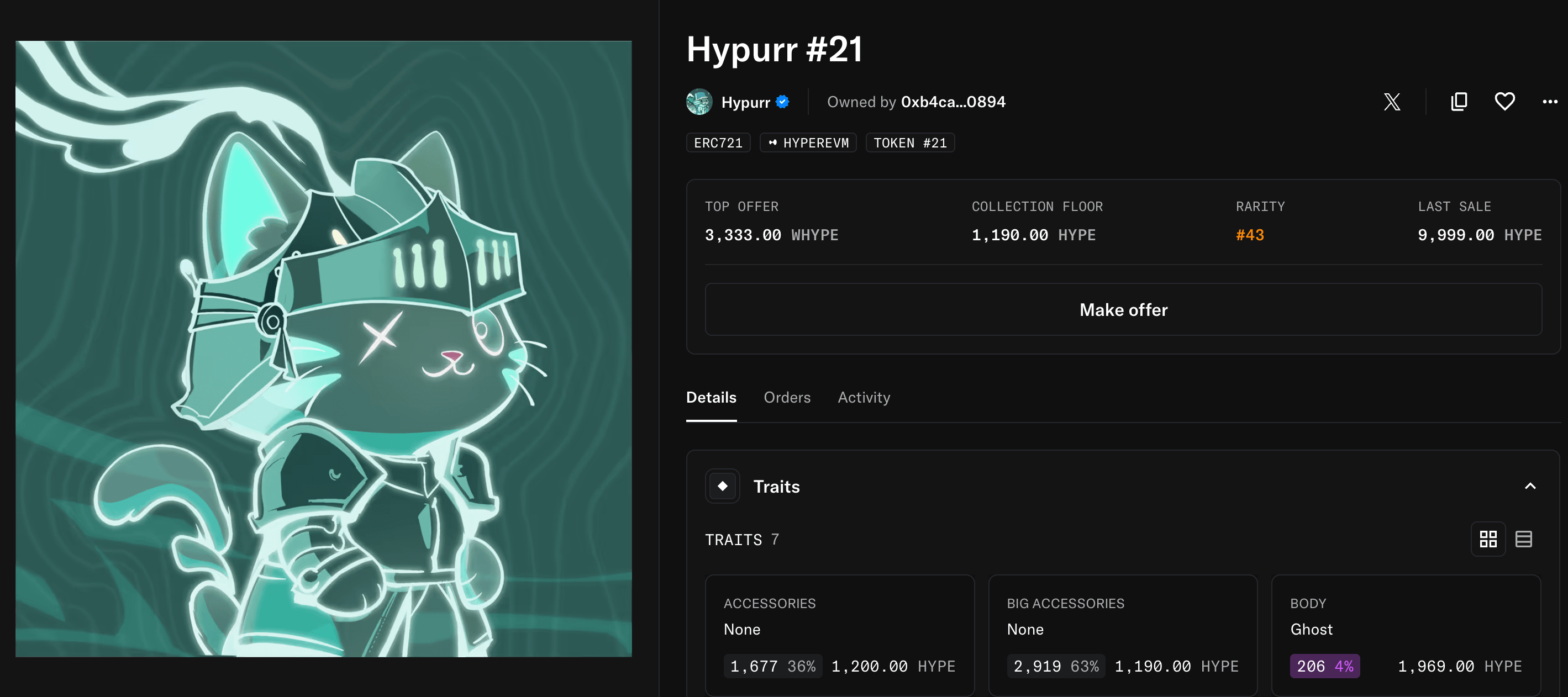 The $400,000 Hypurr NFT Taking Crypto by Storm image 2