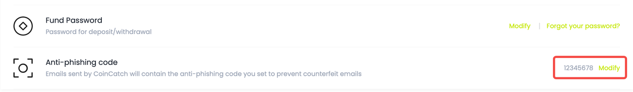 Set up an Anti-Phishing Code to Protect Your Account Security image 4