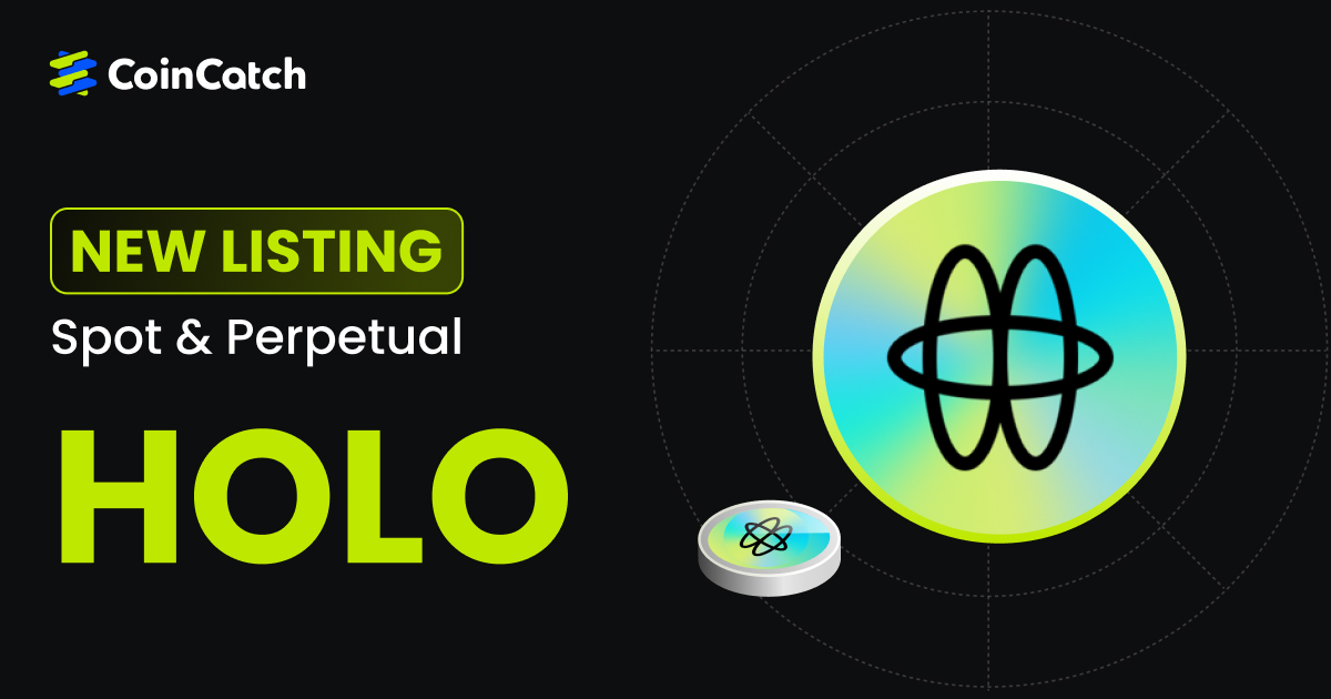 New Listing: HOLO Spot & Perpetual Contract Now Live on CoinCatch! image 0