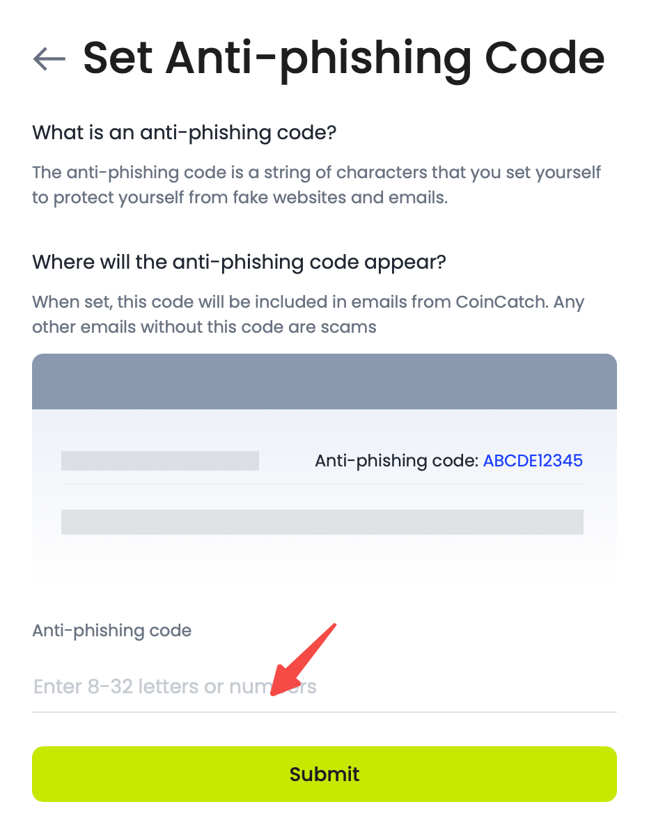Set up an Anti-Phishing Code to Protect Your Account Security image 2