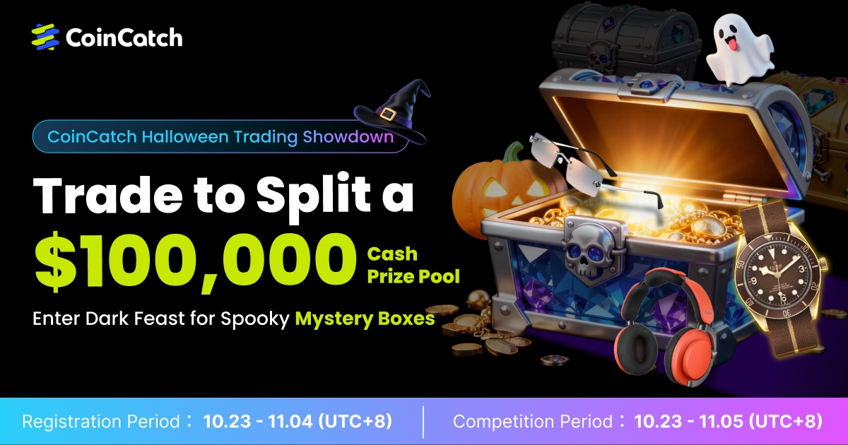 CoinCatch [Trick or Trade: Win and Claim Your $100K Halloween Exclusive Bounty]: Thank You for Your Amazing Participation! image 0