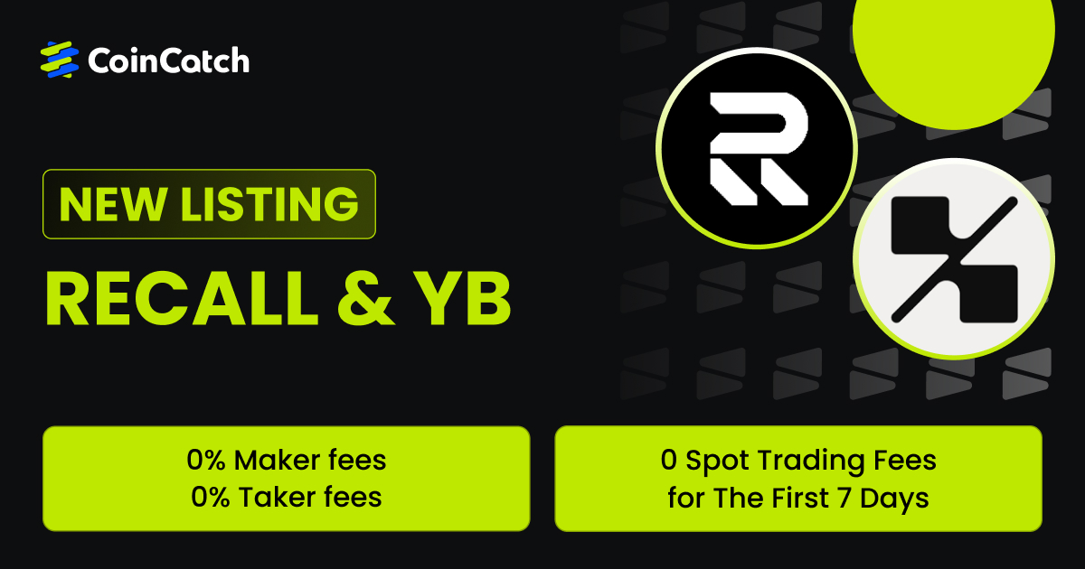 New Spot Listing: Trade YB/USDT and RECALL/USDT Spot with Zero Fees! image 0