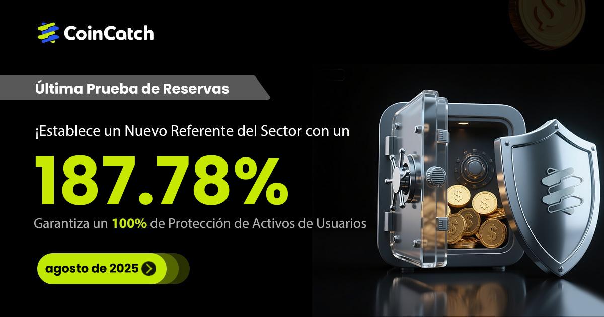 CoinCatch completa actualización de Prueba de Fondos (PoR) agosto 2025 image 0