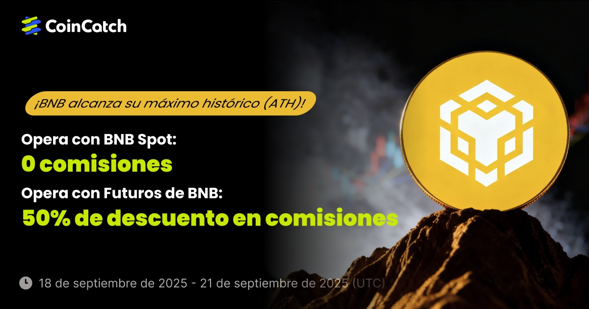 BNB Alcanza su Máximo Histórico (ATH): Celebra con 0% de Comisiones en Spot y 50% de Descuento en Comisiones de Futuros image 0
