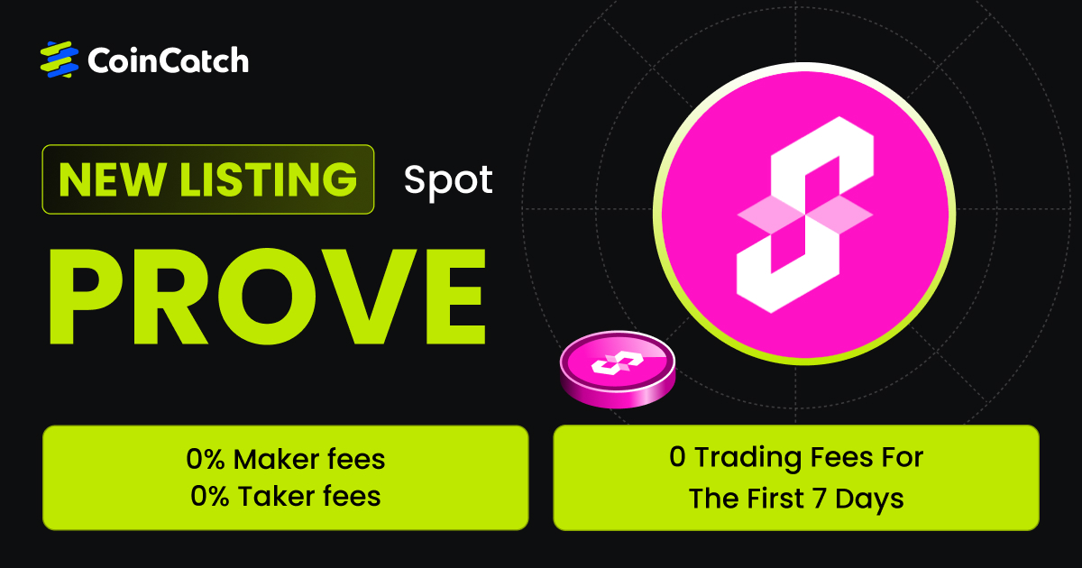 New Spot Listing: Trade PROVE/USDT Spot with Zero Fees! image 0