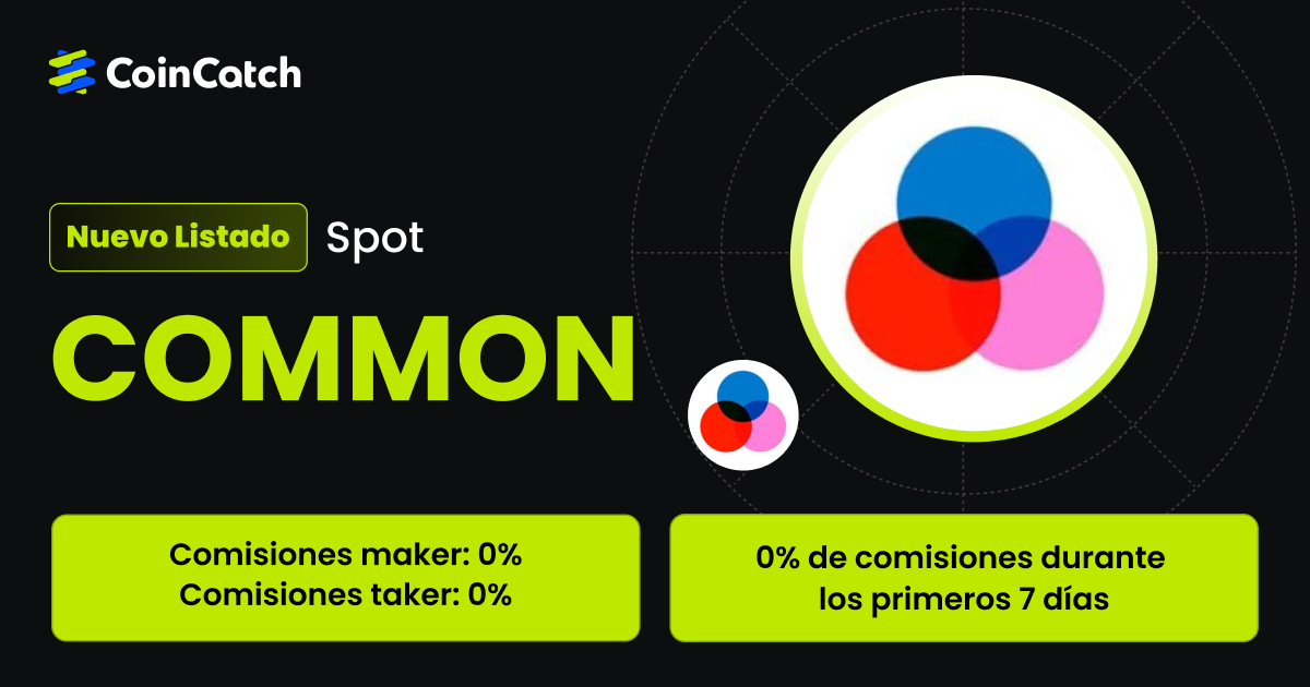 ¡Nueva Lista: Opera con COMMON/USDT en Spot SIN Comisiones! image 0