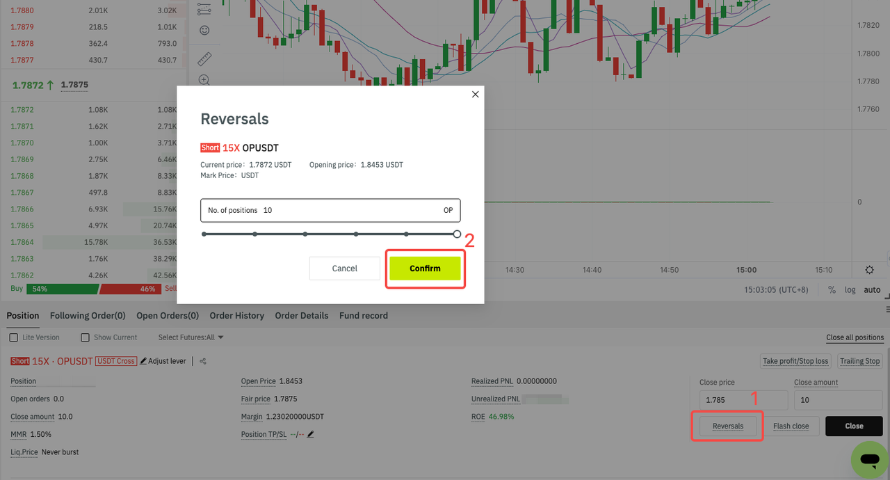 CoinCatch 원클릭 역방향 거래 image 1
